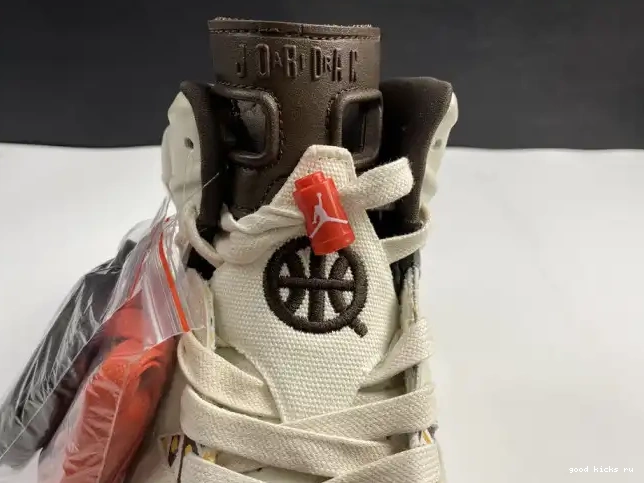 Rep (2020) 6 AIR CZ4152-100 Retro Quai54 Jordan Brown Sail 0526